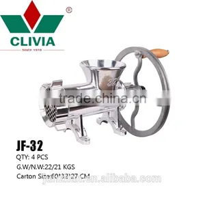 JF-32-2 Elec or Manual Meat Grinder Dicer Machine thumbnail-1