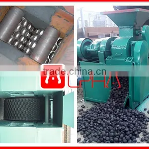 Hardwood Samll Sawdust Briquette Charcoal/machine to Making Fire Wood Balls /power Press Machine thumbnail-4