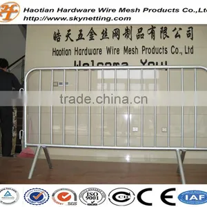 Environmental Temporary Privacy Fencing/1.1m High & 2.5m Width Galvanized Concert Crowd Control Barrier thumbnail-1