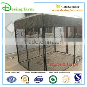 Powder Cated Dog Run Fence Panels thumbnail-4