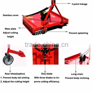 Small 18-30HP Topper Mower Rotary Grass Cutter thumbnail-3