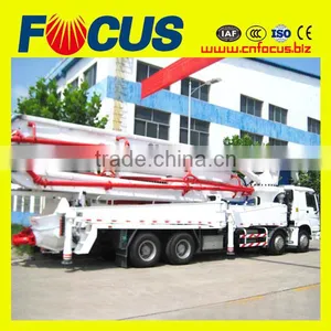 Isuzu Chassis Radio Remote Control 48m 52m Truck-Mounted Concrete Boom Pump thumbnail-4