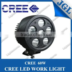 UNIQUE DESIGN 7'' 60W CREE LED WORK LIGHT FLOOD FOG LIGHT FOR OFFROAD MACHINERY 4WD ATV SUV USE LED DRIVING LIGHT thumbnail-1