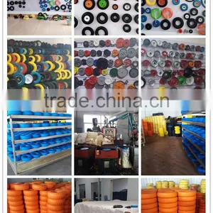 2.50-4 pu Foam Small Rubber Wheels for Hand Trolley thumbnail-4