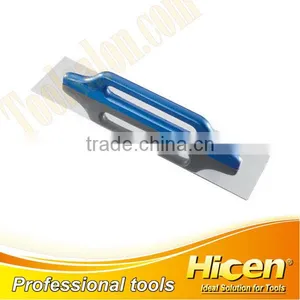 Stainless Steel Blade Plastering Trowel With Wooden Handle thumbnail-1