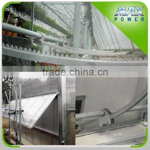Galvanized Steel Sheet Greenhouse Rack and Pinion Curved Inside Teeth Continuous Ventilation Rack thumbnail-3