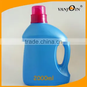 Empty White Plastic 3000ML Laundry Liquid Containers With Screw Cap thumbnail-5