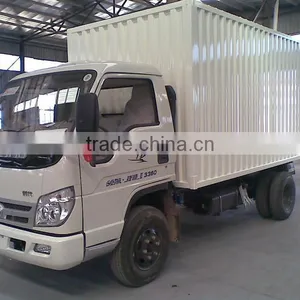 Small Electric Box Truck for Sale Container Garbage Truck thumbnail-1