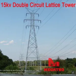 115kv Double Circuit Lattice Tower thumbnail-1