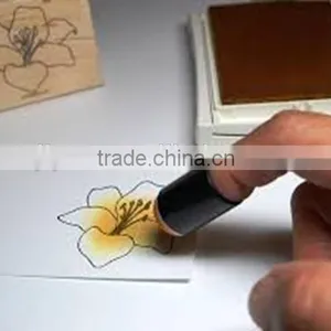2016 New Popular for Kids to Draw a Pic With Finger Sponge Oval Makeup Brush thumbnail-6