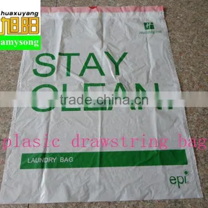Customize Printed Plastic Drawstring Trash Bag thumbnail-1