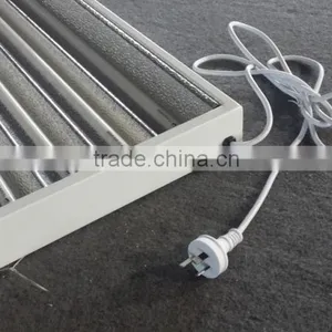 Indoor Gardening Greenhouse Standard T5 HO Fluorescent Grow Light Reflector Fixture With 2' 2feet 24W 6 Lamp Tube thumbnail-5