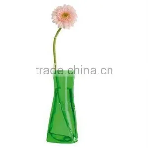 OEM Design PVC Foldable Vase /collapsible Flower Vase thumbnail-1