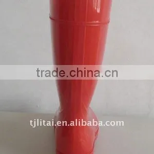 2015 NEW Transparent Waterproof PVC Rain Boots ,red Rain Boot thumbnail-3