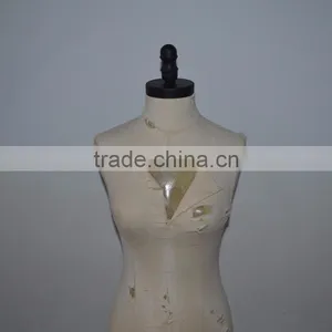 White Fabric Dilapidated Upper Body Retro Woman Mannequin Display thumbnail-5