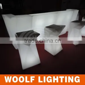 Modern Theme Club Color Light LED Glow Bar Table thumbnail-1