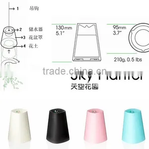 CT-457 Originality Fashion Sky Planter Hanging Plastic for Plants 9.5x9.5x13cm thumbnail-1