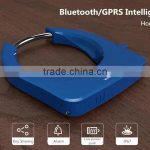 Smart Anti-theft Bluetooth Bicycle Lock, Fashion Horseshoe Design Bicycle Electric Lock With Alarm For Wholesale thumbnail-3