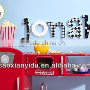 Wooden Alphabet Letters DIY Manual Process Letters Laser Cutting Letters Can Be Customized thumbnail-1