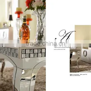 Best Seller Stainless Steel Dining Table New Arrive AH105 thumbnail-2