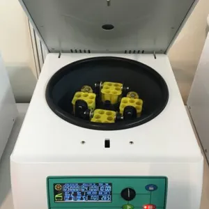 Lab Centrifuge 6,000rpm Angle Rotor Medical Centrifuge LCD Display 24 x 5m (L-600A) thumbnail-3