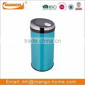10L or 15L Round Stainless Steel Swing Lid Waste Bin thumbnail-5