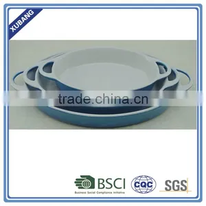 Oval Shape Unique Design Ceramic Wholesale Bakeware Set thumbnail-1