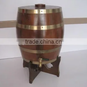 Low Price Mini Wooden Beer Barrels for Sale thumbnail-3