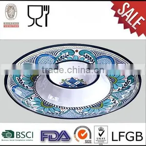 Round Shape Melamine Egg Plate Made in China thumbnail-1