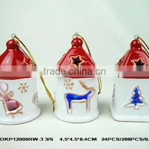Ceramic Lantern Candle Holder 12006R3 thumbnail-1