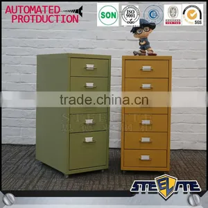 Steelite Helmer 6 Drawer Cabinet Mobile Steel File Cabinet Label Holder On Every Drawer thumbnail-2