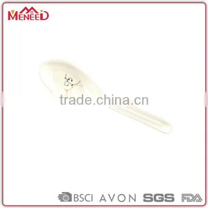FDA Pass Food Safe A5 Melamine Fast Food Restaurant Plastic Personal Spoon, Melamine Flatware thumbnail-1