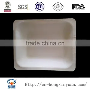 Wholesale Kitchen Disposable Wooden Cutlery Tray thumbnail-1