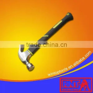 Claw Hammer With Double Color Plastic Coating Shaft thumbnail-1