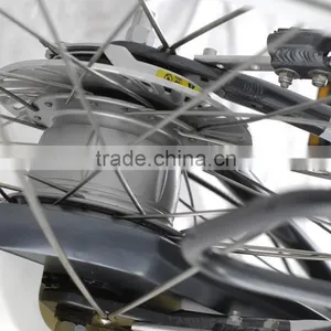 700C Aluminum 36V 10AH Electric City Bike With Inner 8-speed Gears thumbnail-4
