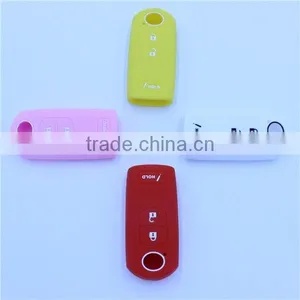 Silicone Car Key Cover Bag for Mazda 3 Button Keys thumbnail-5