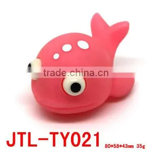 Promotional Plastic Rubber Pop-eye Animal Toys/Fish Toys thumbnail-4