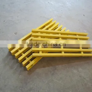 FRP GRP Fiberglass Pultruded Gratings for Anti-corrosion Industry thumbnail-2