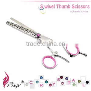 Ergonomic Swivel Thumb Rings Hair Thinning Scissors thumbnail-1