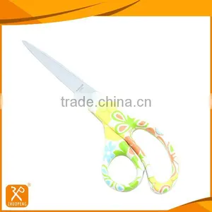 8.5" FDA High Quality ABS Flower Printed Handle Fabric Scissors thumbnail-1
