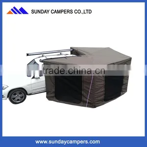 Gold Supplier Car Roof Tent for Waterproof Canvas Camping Side Awning thumbnail-4