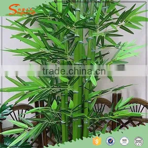 New Style Artificial Green Bamboo Stick Outdoor Artificial Bamboo Hight Quality Artificial Bamboo thumbnail-2