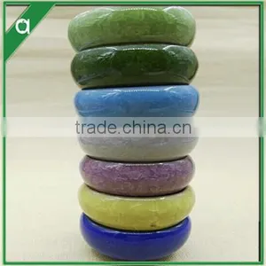Creative Ice Cream-Colored Ceramic Scented Candle Ceramic Cup Soybean Aromatherapy thumbnail-5