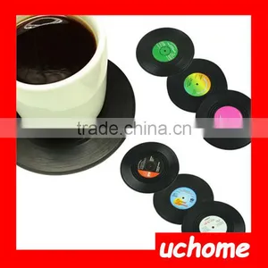 UCHOME Hot Sale CD Cup Coaster 6pcs/set With Box thumbnail-5