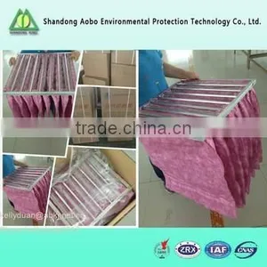 Nonwoven Medium Efficiency Pocket Air Filter Fabric for Air Conditioning System thumbnail-3