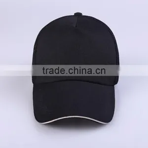 6 Panel Plain Man Trucker Hat Custom Mesh Baseball Cap Blank Unisex Mesh Cap thumbnail-4