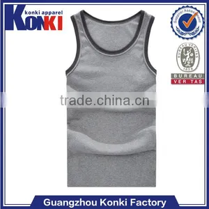 Cheap Muscle Knitting Pattern Tank Top for Big Men Wholesale thumbnail-1