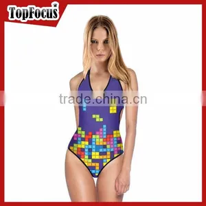 Made in China 2017 Hot Style Monokini Swimsuit Thong Bikini thumbnail-2
