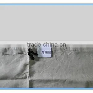 Drawstring Waist Pure Linen Shorts For Men thumbnail-2