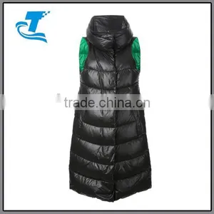 Ladies Winter Down Long Vest Warm Vest thumbnail-1